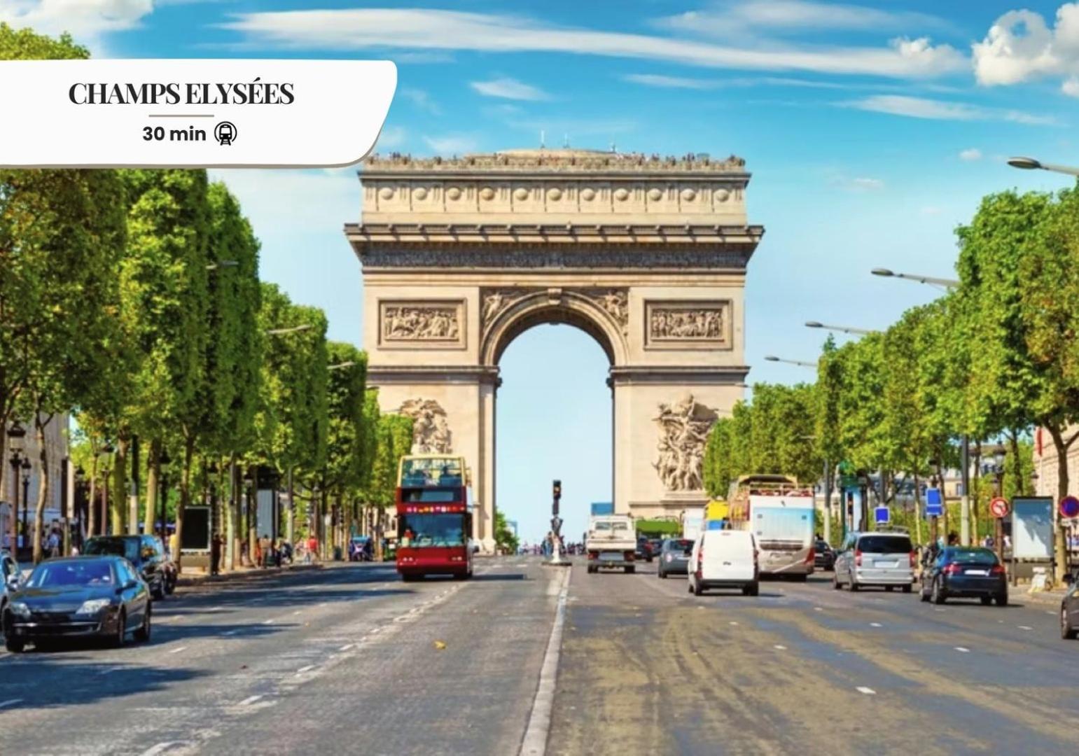 152 Suite Sylvie - Superbe Appartement A ปารีส ภายนอก รูปภาพ